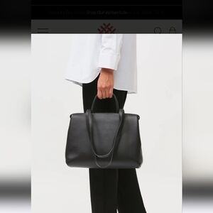 Marsell Dritta Black Calf Leather Shoulder Bag In Gorgeous Like New Condition